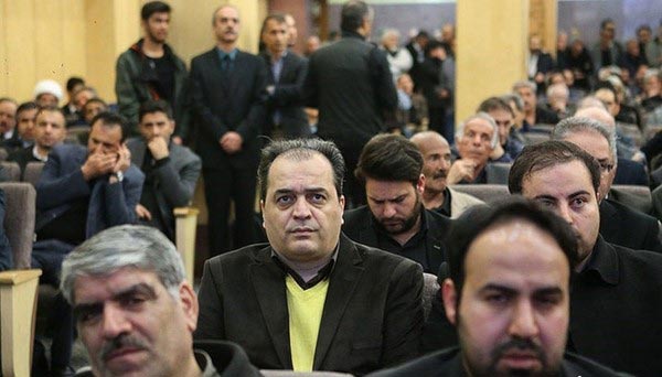 مراسم هفت مرحوم خشایار الوند با حضور بازیگران