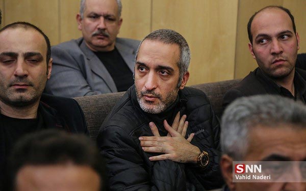 مراسم هفت مرحوم خشایار الوند با حضور بازیگران