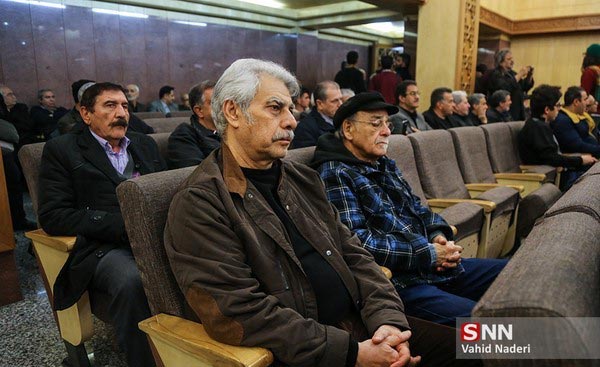 مراسم هفت مرحوم خشایار الوند با حضور بازیگران