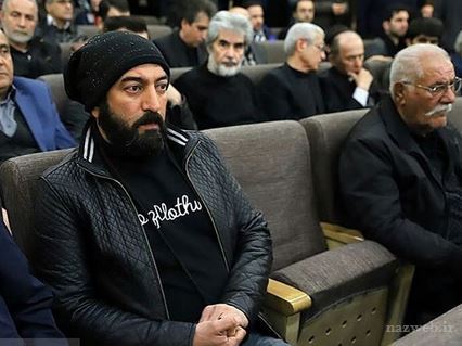 مراسم هفت مرحوم خشایار الوند با حضور بازیگران