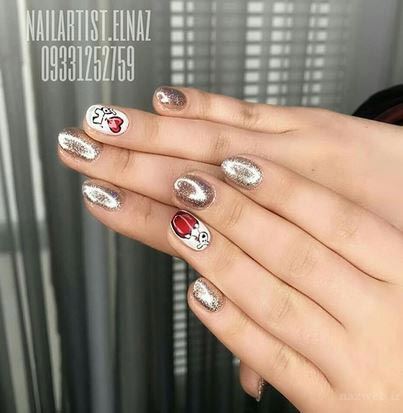 بیش از 100 مدل دیزاین بهاری ناخن ویژه نوروز و رنگ سال