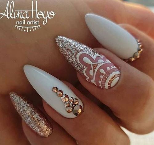 بیش از 100 مدل دیزاین بهاری ناخن ویژه نوروز و رنگ سال