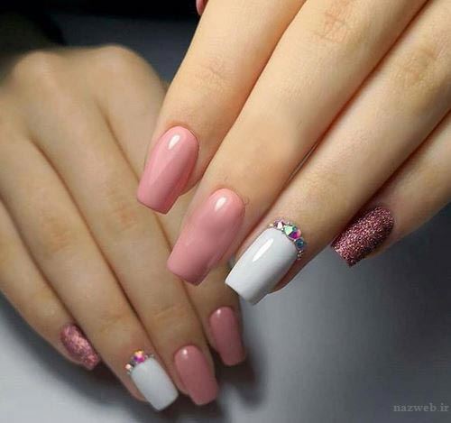 بیش از 100 مدل دیزاین بهاری ناخن ویژه نوروز و رنگ سال