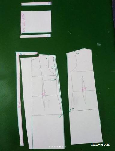 جدیدترین مدل مانتو های لاکچری با آموزش دوخت و الگوی کامل