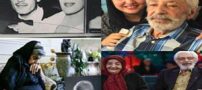 تصاویر غمگین چهره ها در مراسم ختم مرحوم جمشید مشایخی