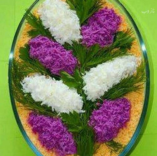 زیباترین مدل تزئین های لاکچری و مجلسی سالاد فصل