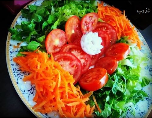 زیباترین مدل تزئین های لاکچری و مجلسی سالاد فصل