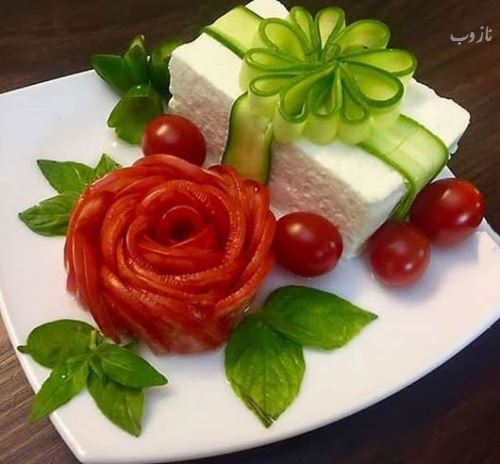 زیباترین مدل تزئین های لاکچری و مجلسی سالاد فصل