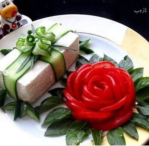 زیباترین مدل تزئین های لاکچری و مجلسی سالاد فصل