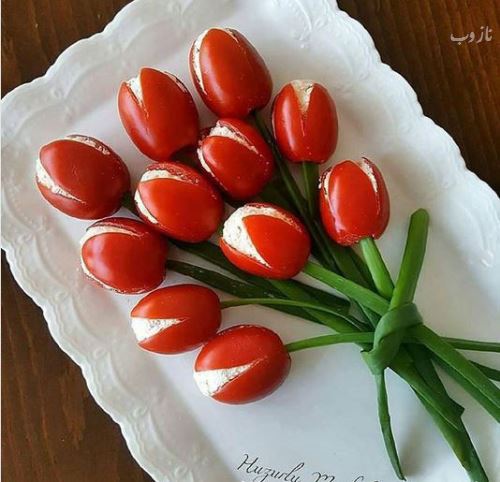 زیباترین مدل تزئین های لاکچری و مجلسی سالاد فصل