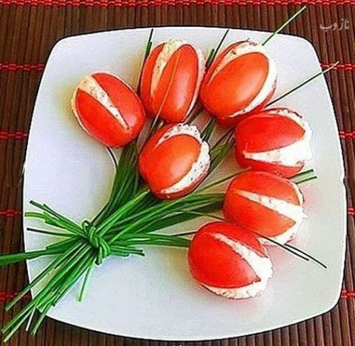 زیباترین مدل تزئین های لاکچری و مجلسی سالاد فصل