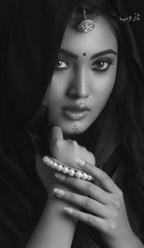 زیباترین زنان سیاه قلم/ مدل و ایده های نقاشی چهره