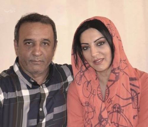 چهره 50 ساله حمیرا ریاضی و همسر 60 ساله اش علی اوسیوند