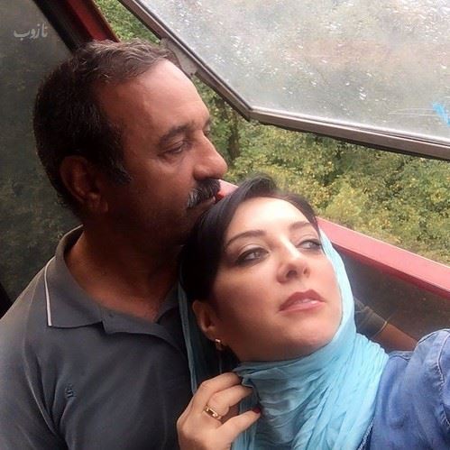 چهره 50 ساله حمیرا ریاضی و همسر 60 ساله اش علی اوسیوند