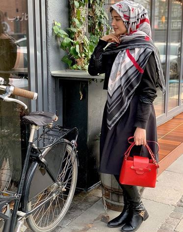 عکس های داغ آناشید حسینی مدلینگ عروس سفیر ایران