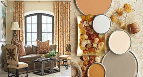 ترکیب رنگ های لاکچری برای دکوراسیون و چیدمان منزل با تصویر