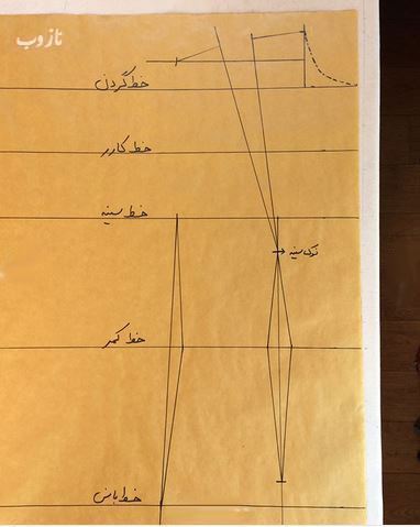 آموزش دوخت الگو بالا تنه گرلاوین بخش2+ انواع متدهای خیاطی