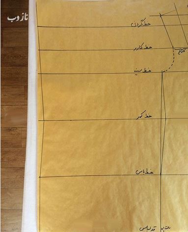 آموزش دوخت الگو بالا تنه گرلاوین بخش2+ انواع متدهای خیاطی
