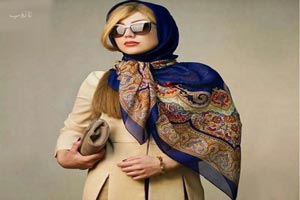 50 مدل شال و روسری لاکچری+ راهنمای ست و مدل بستن