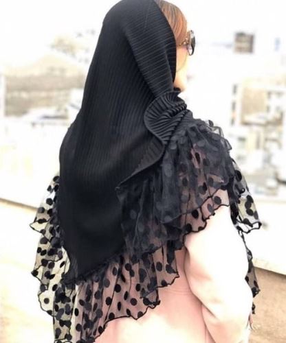 50 مدل شال و روسری لاکچری+ راهنمای ست و مدل بستن
