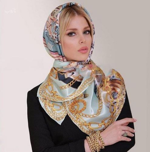 50 مدل شال و روسری لاکچری+ راهنمای ست و مدل بستن