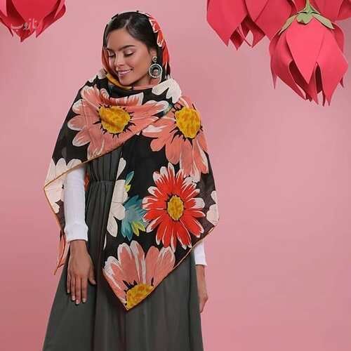 50 مدل شال و روسری لاکچری+ راهنمای ست و مدل بستن