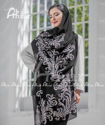 50 مدل شال و روسری لاکچری+ راهنمای ست و مدل بستن