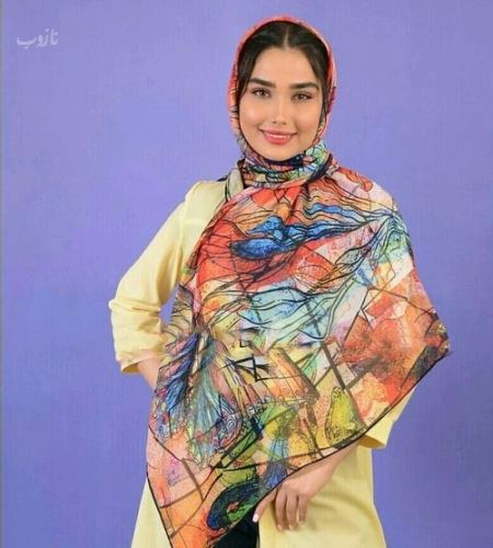 50 مدل شال و روسری لاکچری+ راهنمای ست و مدل بستن