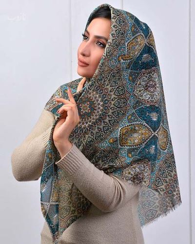 50 مدل شال و روسری لاکچری+ راهنمای ست و مدل بستن