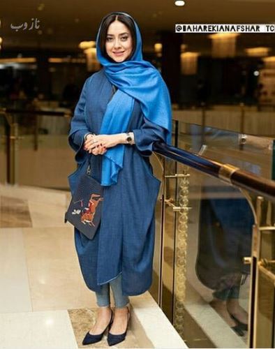 مدل پانچو بهاره کیان افشار با آموزش دوخت/ مد گردی با بهاره