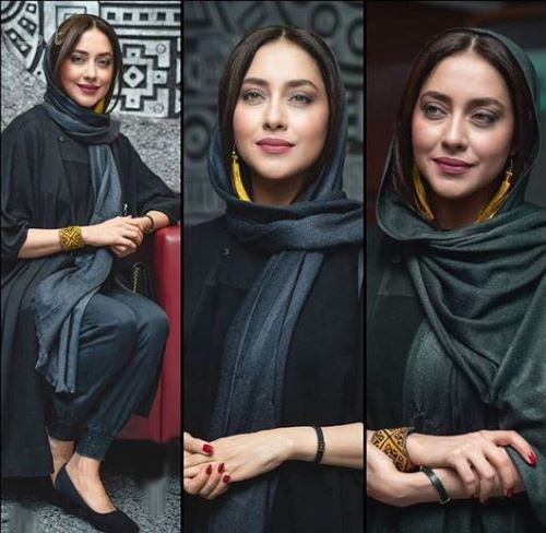 مدل پانچو بهاره کیان افشار با آموزش دوخت/ مد گردی با بهاره