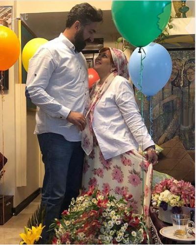 مدل لباس و سلفی های حاشیه ساز بهاره رهنما و همسرش