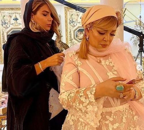 مدل لباس و سلفی های حاشیه ساز بهاره رهنما و همسرش