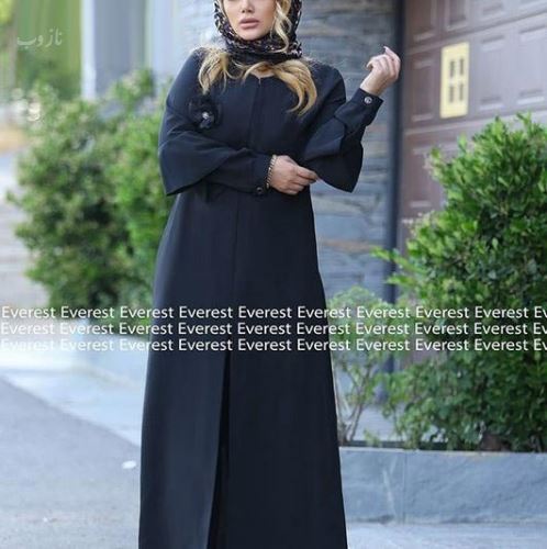 لاکچری ترین مدل مانتوهای تم مشکی ویژه محرم+ جنس پارچه