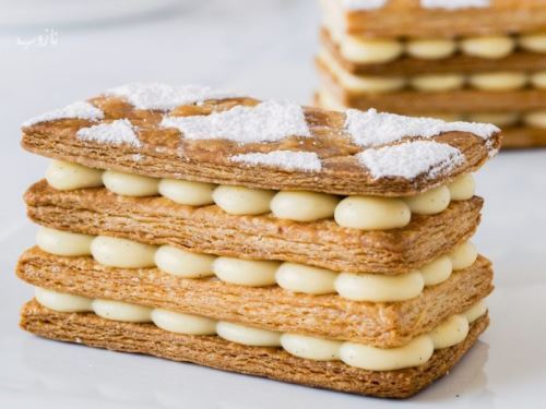 طرز تهیه شیرینی ناپلئونی با انواع تزئین و مدل