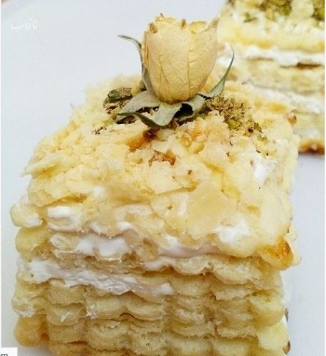 طرز تهیه شیرینی ناپلئونی با انواع تزئین و مدل