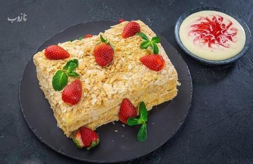 طرز تهیه شیرینی ناپلئونی با انواع تزئین و مدل
