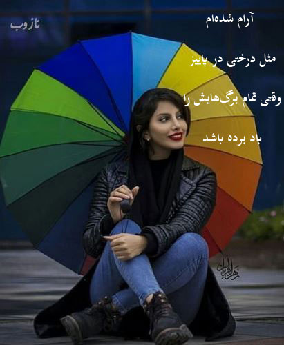 زیباترین اشعار و عکس نوشته های عاشقانه پاییز