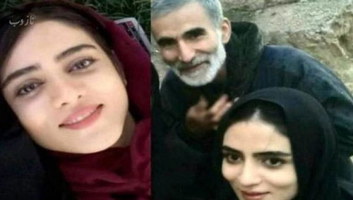 فیلم، عکس و حواشی داغ مراسم ترحیم سحر خدایاری/ دختر آبی