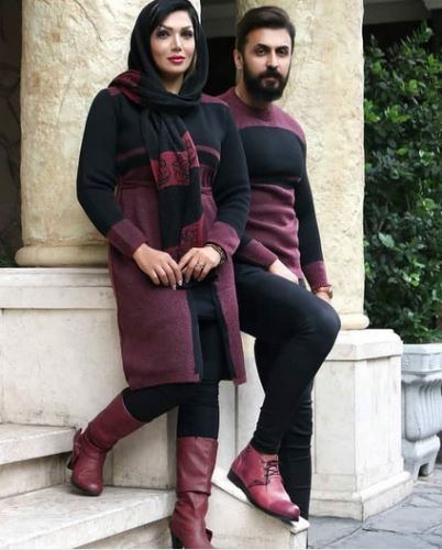 شیک ترین ست های پاییزی زوجین+ راهنمای ست