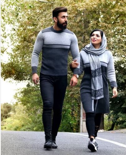شیک ترین ست های پاییزی زوجین+ راهنمای ست