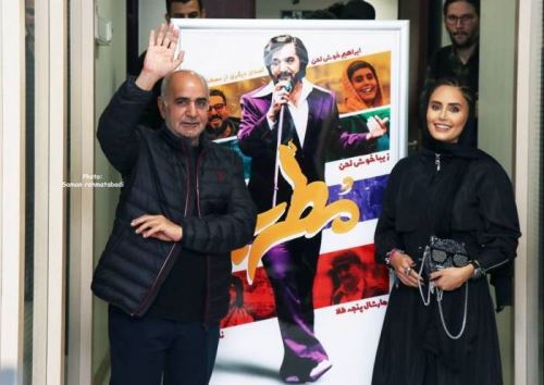 استایل شیک الناز شاکردوست در اکران جنجالی فیلم مطرب