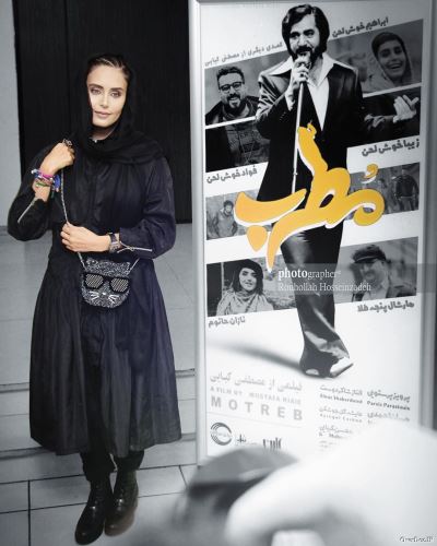 استایل شیک الناز شاکردوست در اکران جنجالی فیلم مطرب