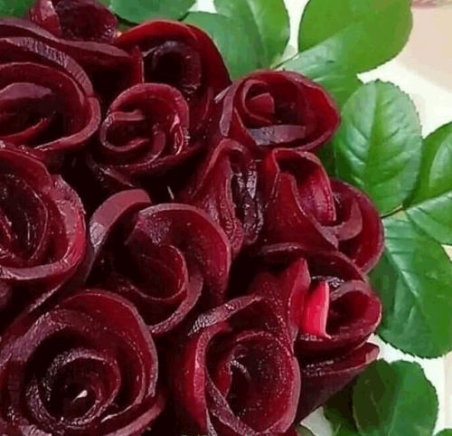 تزئین لبو شب یلدا با روش اصولی پخت لبو بازاری