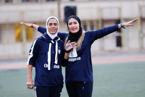 بیوگرافی جدید زهرا خواجوی و همسرش/ برترین دروازه بان جهان