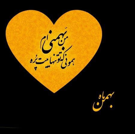عکس نوشته های متولدین بهمن+ اشعار نو تولد