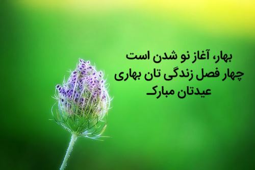 زیباترین عکس نوشته و پیام های ادبی تبریک عید 99