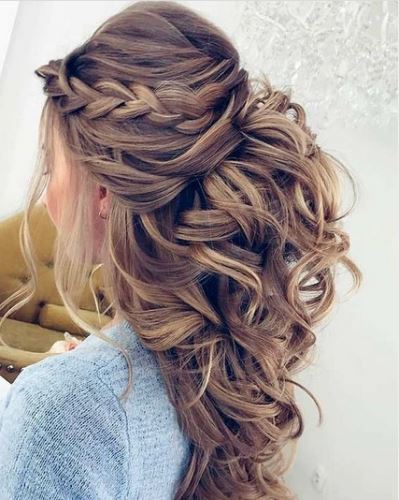 مدل موهای مناسب لباس مجلسی شب/ کت و دامن