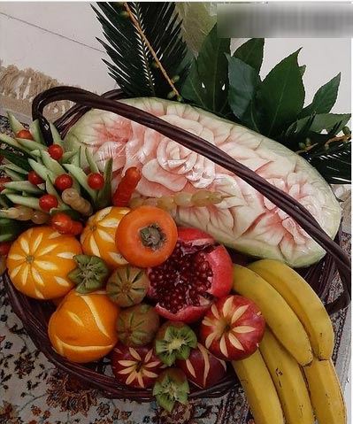 لاکچری چیدمان چله ای عروس و داماد+ اشعار عاشقانه
