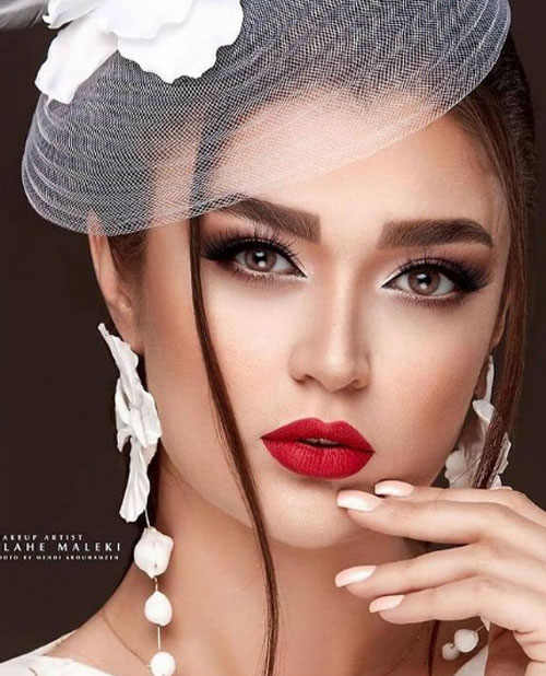 مدل میکاپ لاکچری و زیبای عروس 2021-1400